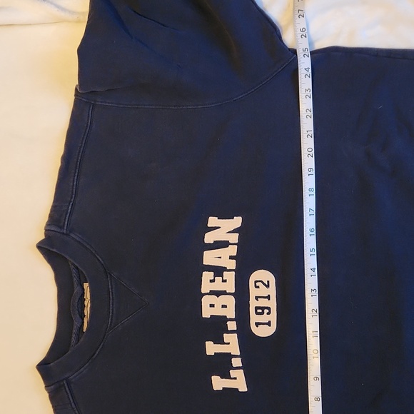 VINTAGE LLBEAN, XL NAVY blue , Fall, Winter, Every day, Casual Crew Neck Sweater - Picture 8 of 10